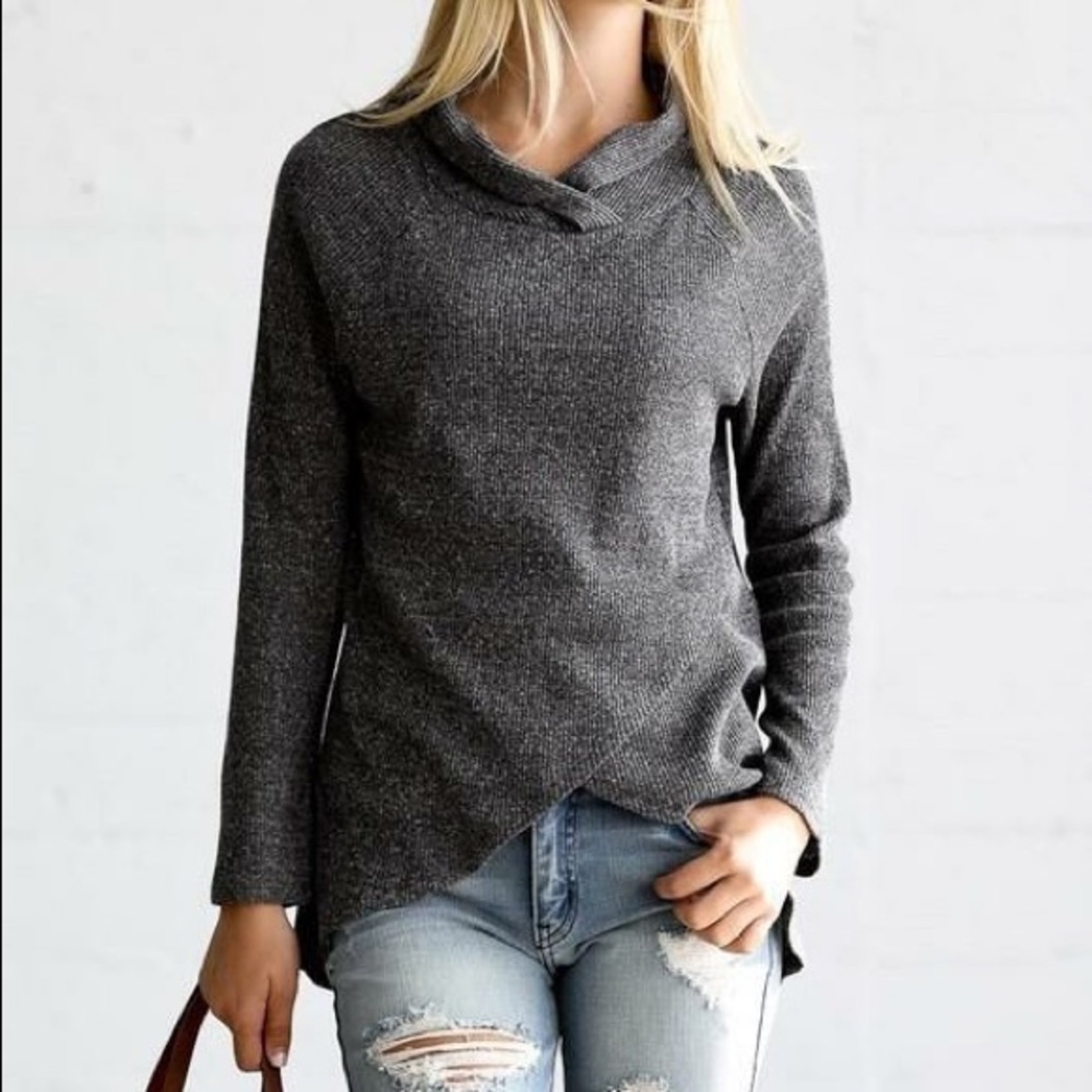 Boutique sweater, M, grey